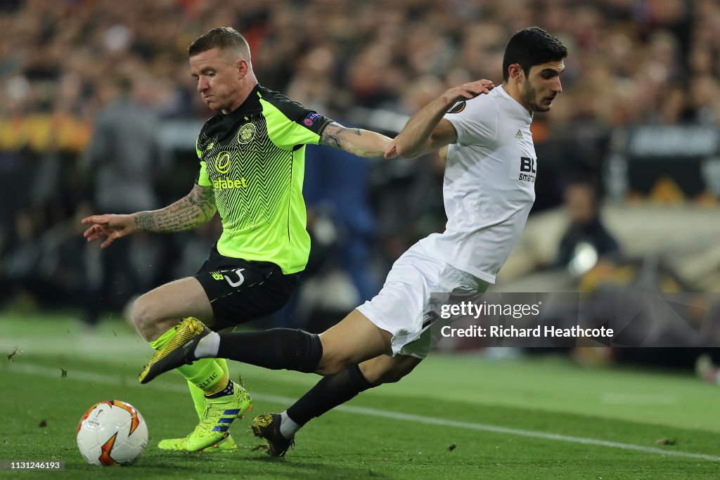 Valencia v Celtic - UEFA Europa League Round of 32: Second Leg