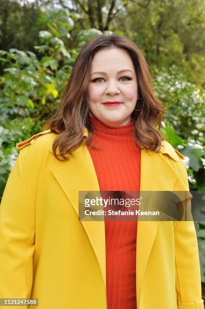 Melissa McCarthy attends Diane von Furstenberg with The Academy Museum Celebrates Female Oscars Nominees at Private Residence on February 21, 2019 in...