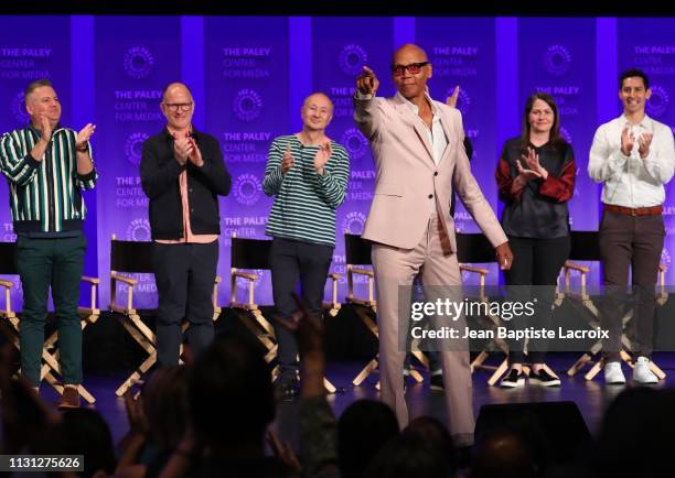 RuPaul Charles attends the Paley Center For Media's 2019 PaleyFest LA - "RuPaul's Drag Race" held at the Dolby Theater on March 17, 2019 in Los...