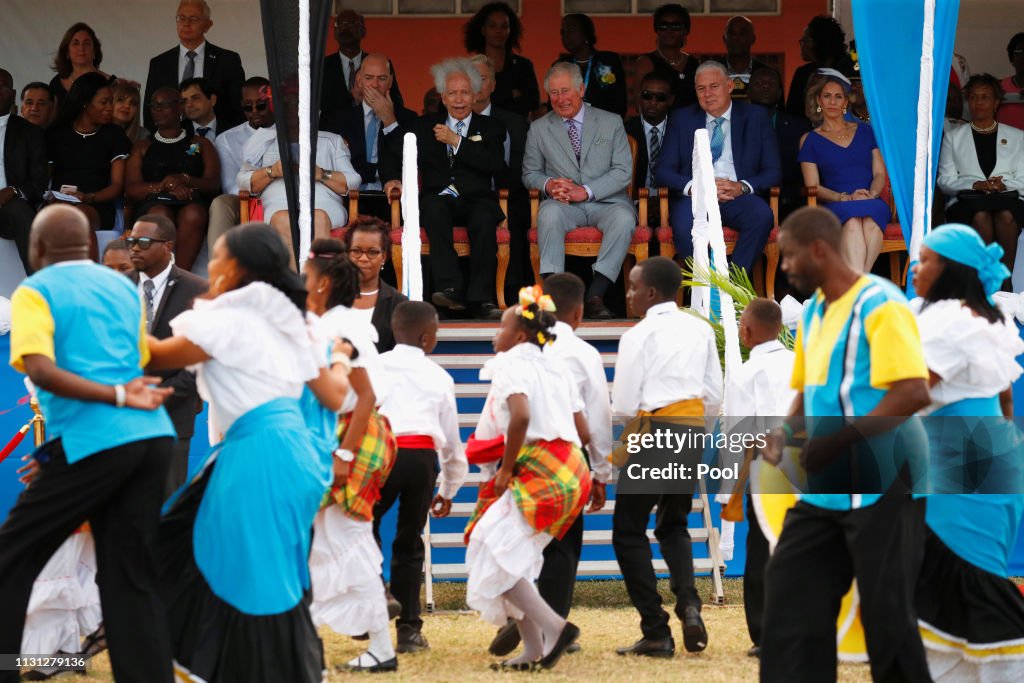 The Prince of Wales Visits Saint Lucia