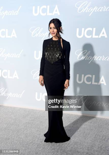 Julia Jones attends the 2019 Hollywood For Science Gala at Private Residence on February 21, 2019 in Los Angeles, California.