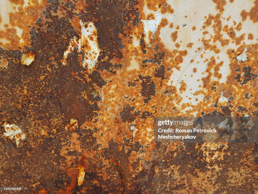 Rust Old Rusting Rust Texture And Old Rusty Metal High-Res Stock Photo - Getty Images