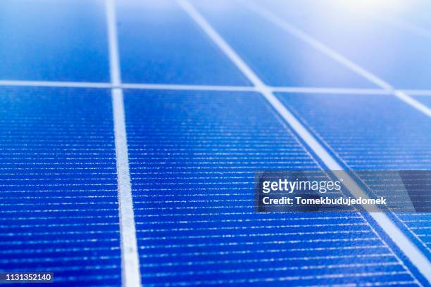 solar panels - blau abstrakt stock pictures, royalty-free photos & images