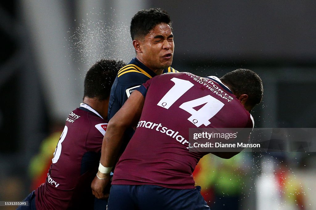 Super Rugby Rd 2 - Highlanders v Reds