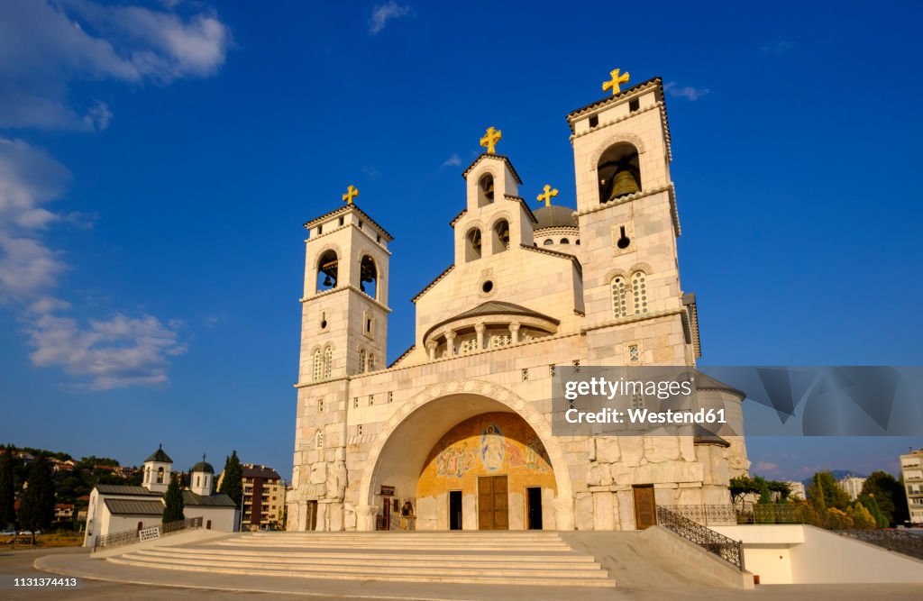 Montenegro, Podgorica, Serbian Orthodox church, Saborni Hram Hristovog Vaskrsenja