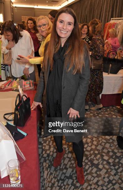 Tana Ramsay attends the Rainbow Trust Children's Charity's annual 'Trust In Fashion' fundraiser at The Grosvenor House Hotel on March 18, 2019 in...