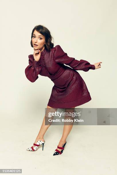 Milana Vayntrub of the film 'Mother's Little Helpers' pose for a portrait at the 2019 SXSW Film Festival Portrait Studio on March 9, 2019 in Austin,...