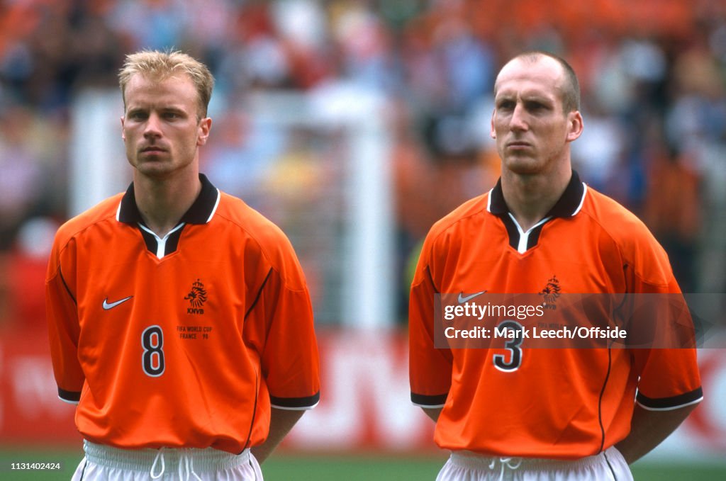 June 1998 25 June 1998 - FIFA World Cup - Stade Geoffroy Guichard - Netherlands ...