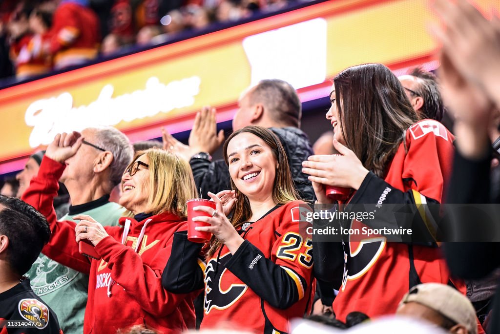 NHL: MAR 15 Rangers at Flames