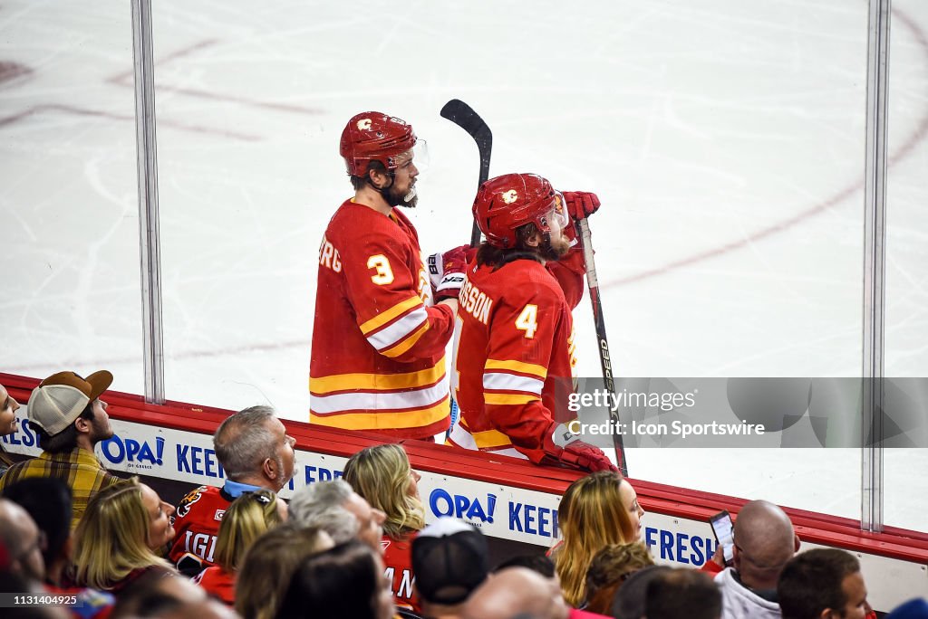 NHL: MAR 15 Rangers at Flames