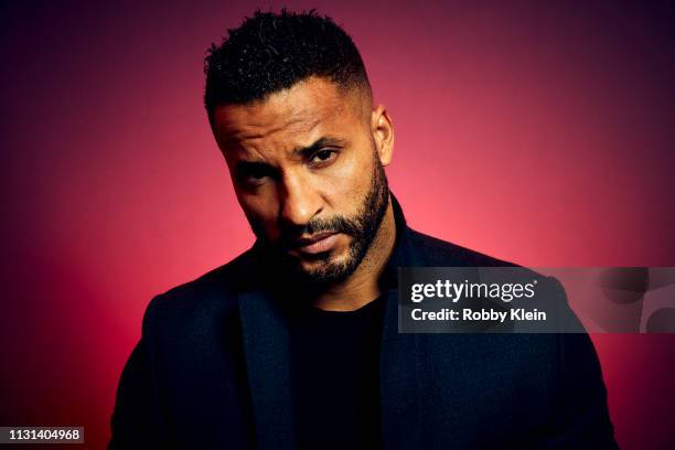 Ricky Whittle of 'American Gods' poses for a portrait at the 2019 SXSW Film Festival Portrait Studio on March 10, 2019 in Austin, Texas.