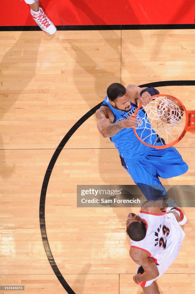 Dallas Mavericks v Portland Trail Blazers - Game Four