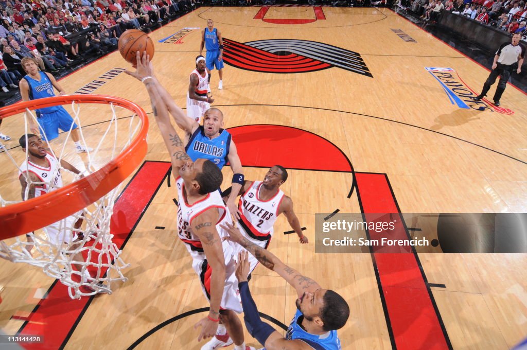 Dallas Mavericks v Portland Trail Blazers - Game Four