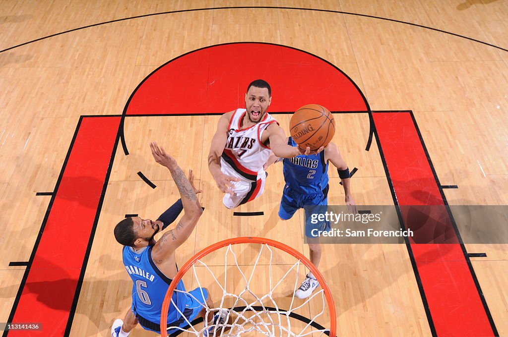 Dallas Mavericks v Portland Trail Blazers - Game Four