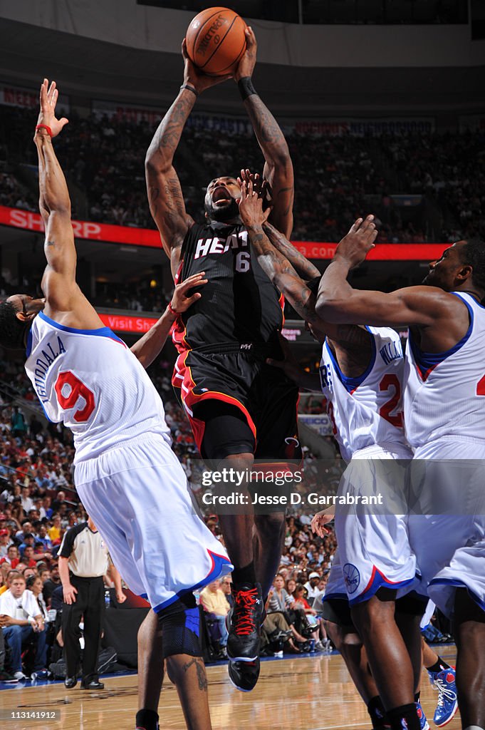 Miami Heat v Philadelphia 76ers - Game Four