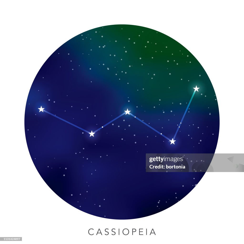 Cassiopeia Star Constellation