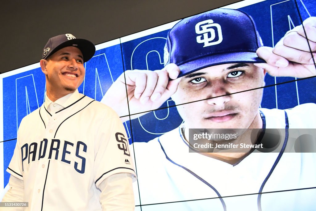 San Diego Padres Introduce Manny Machado