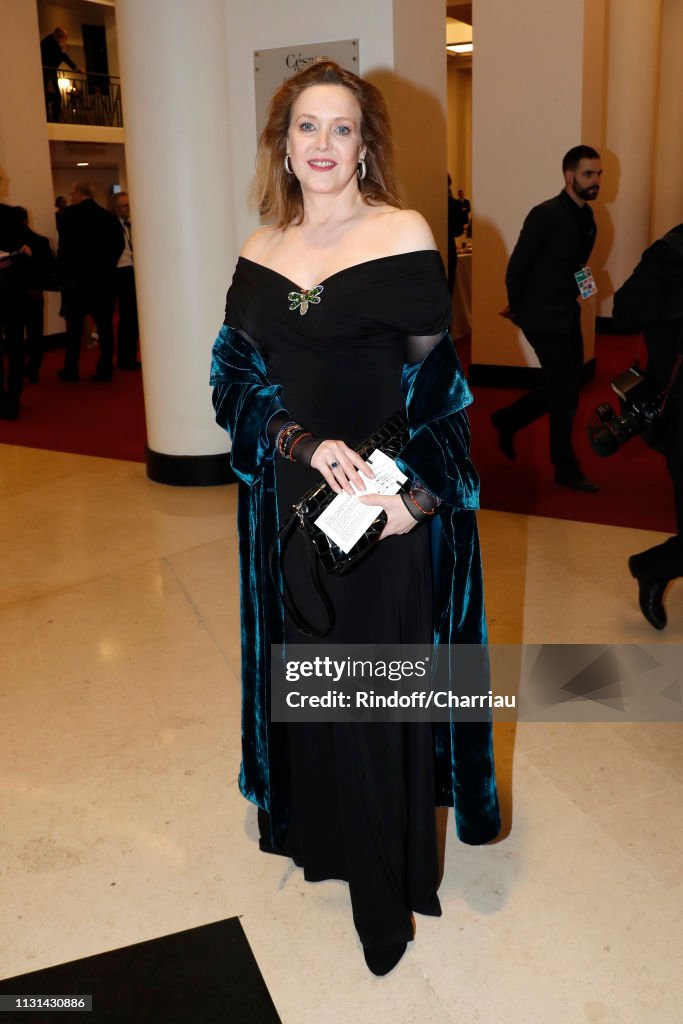 Actress Agnes Soral attends the Cesar Film Awards 2019 at Salle... News