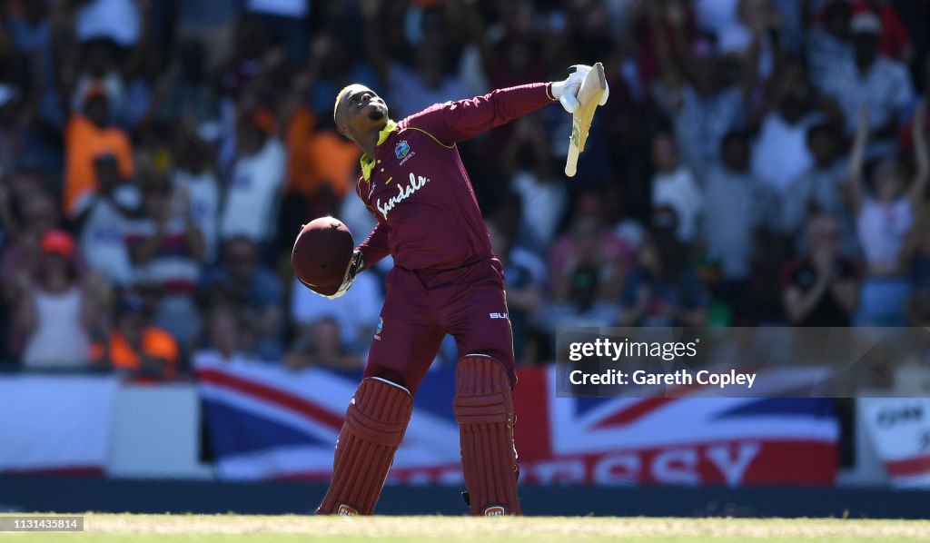 West Indies v England - 2nd One Day International