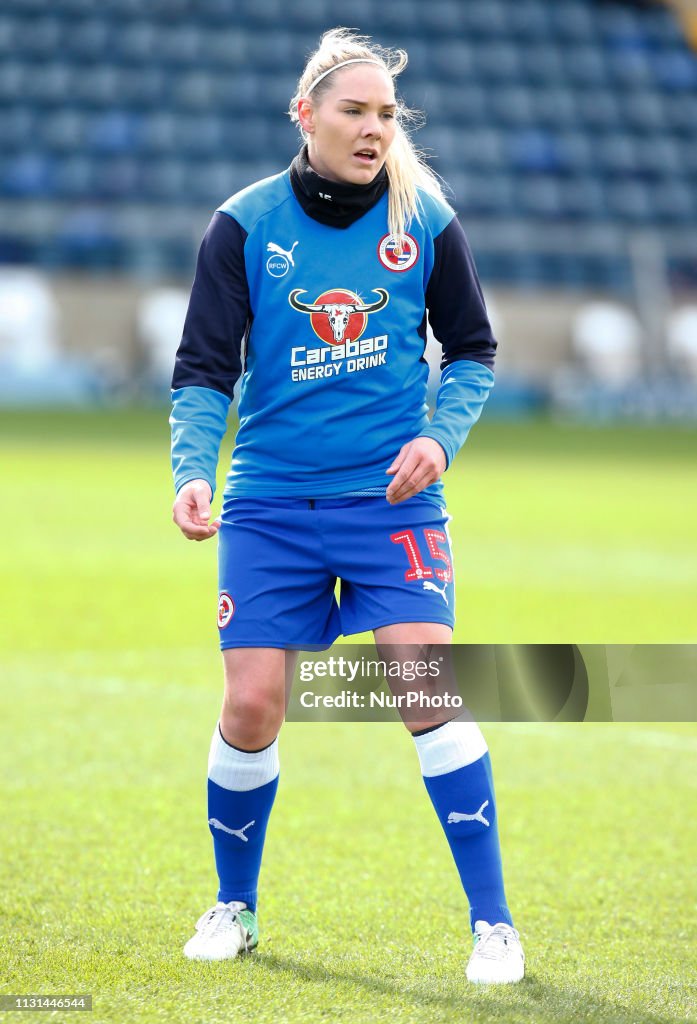 Reading FC Women v Manchester United Women - The SSE Womens FA Cup - Quarter Final