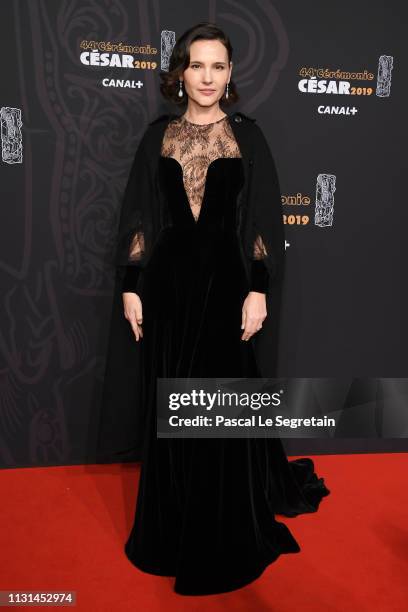 Virginie Ledoyen attends Cesar Film Awards 2019 at Salle Pleyel on February 22, 2019 in Paris, France.