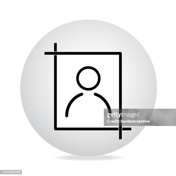crop image sign - camera aperture stock illustrations