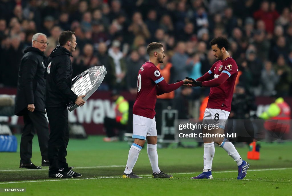 West Ham United v Fulham FC - Premier League