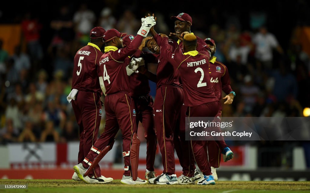 West Indies v England - 2nd One Day International