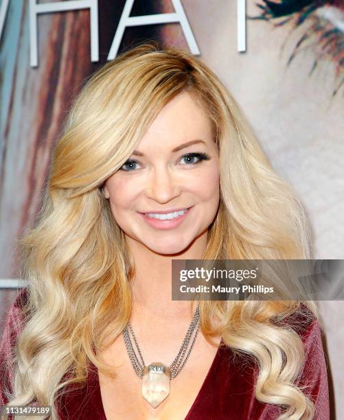 Mindy Robinson attends 'Unplanned' Red Carpet Premiere on March 18, 2019 in Hollywood, California.