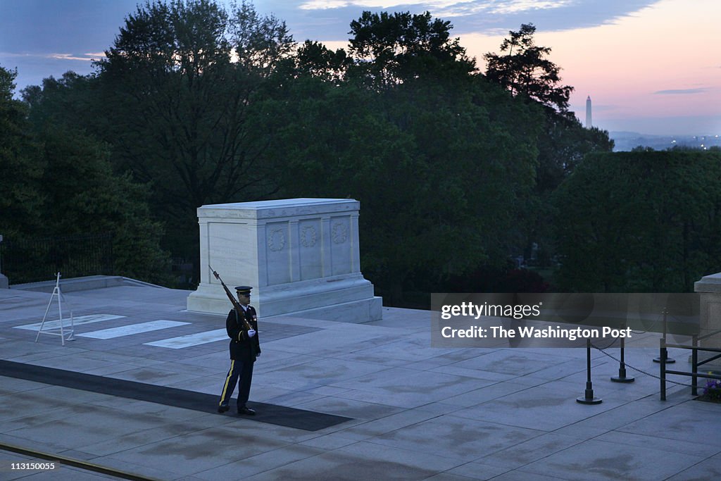 Easter Sunrise Service at Arlington National Cemetery Amnphitheater
