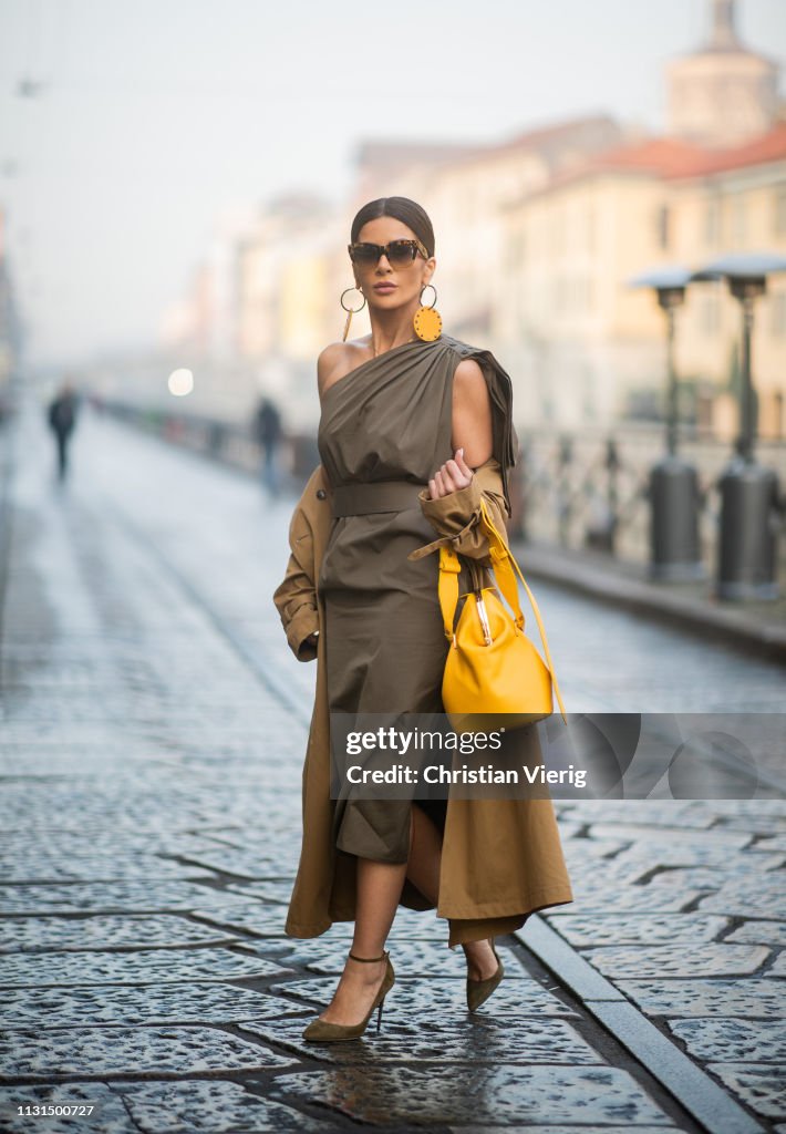 Street Style - Day 2: Milan Fashion Week Autumn/Winter 2019/20