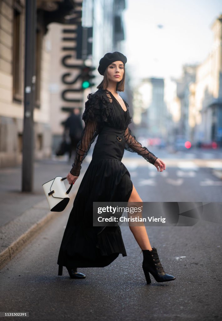 Street Style - Day 3: Milan Fashion Week Autumn/Winter 2019/20