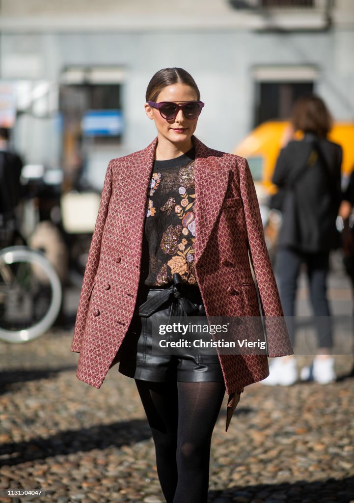 Street Style - Day 3: Milan Fashion Week Autumn/Winter 2019/20