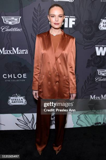Kate Bosworth wearing Max Mara attends the 12th Annual Women in Film Oscar Nominees Party Presented by Max Mara with additional support from Chloe...
