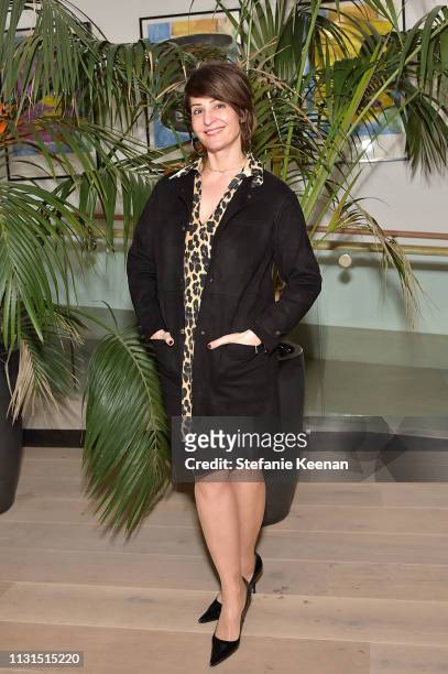 Nia Vardalos attends 12th Annual Women in Film Oscar Nominees Party Presented by Max Mara with additional support from Chloe Wine Collection, Stella...