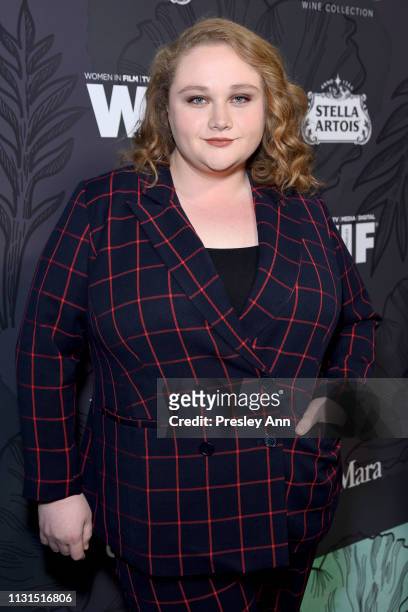 Danielle Macdonald attends the 12th Annual Women in Film Oscar Nominees Party Presented by Max Mara with additional support from Chloe Wine...