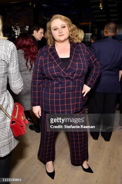 Danielle Macdonald attends the 12th Annual Women in Film Oscar Nominees Party Presented by Max Mara with additional support from Chloe Wine...