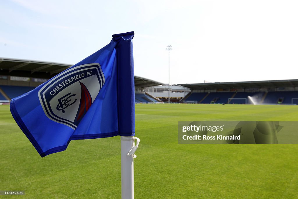 Chesterfield v Bury - npower League Two