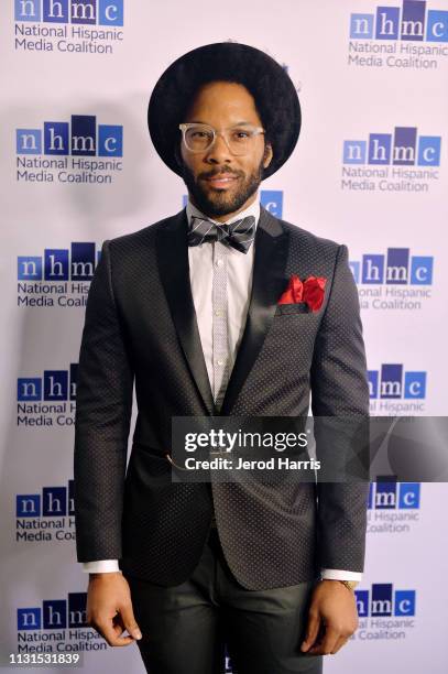 Johnathan Fernandez arrives at the National Hispanic Media Coalition's 22nd Annual Impact Awards Gala at the Beverly Wilshire Four Seasons Hotel on...