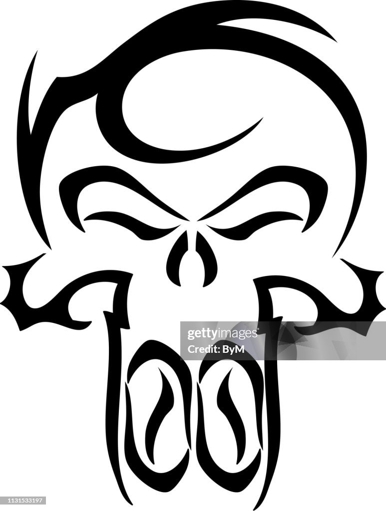 Tribal Skull
