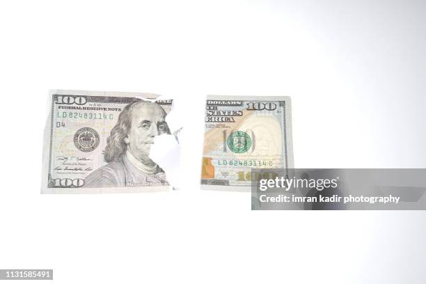 100 dollar america in creative concept - 100 dollar bill new ストックフォトと画像