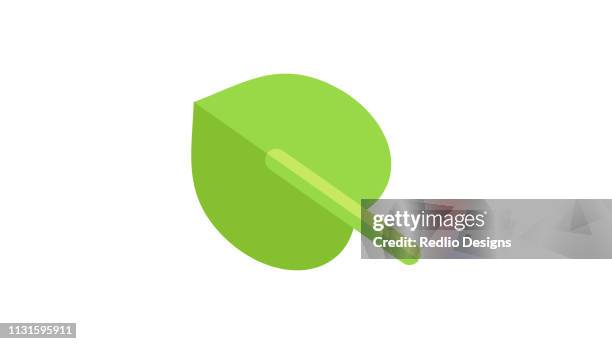 mango tree leaf icon - mango drink stock illustrations