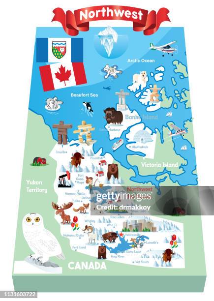 illustrations, cliparts, dessins animés et icônes de nord-ouest du canada - nord ouest américain