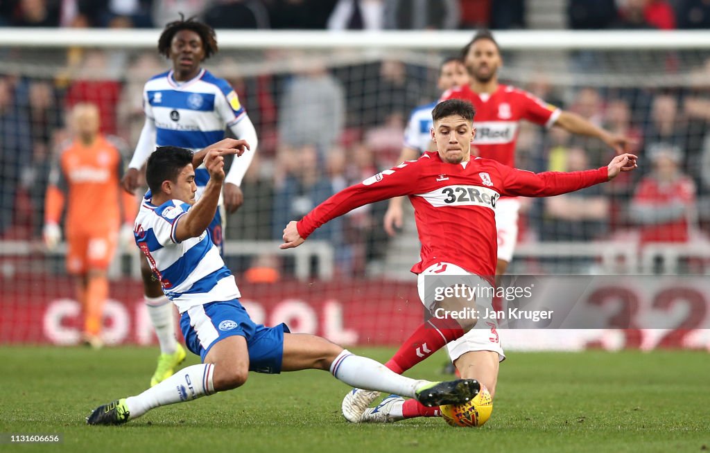 Middlesbrough v Queens Park Rangers - Sky Bet Championship