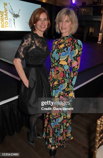 Dame Darcey Bussell and Nicola Formby attend "Borne To Dance", a special charity performance in aid of Borne, at Paul Hamlyn Hall, The Royal Opera...
