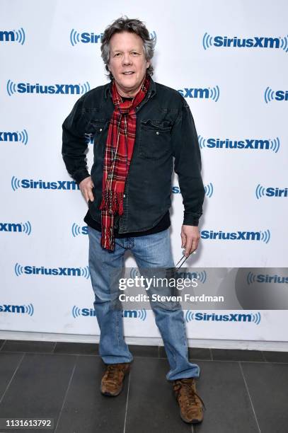 Steve Forbert visits SiriusXM Studios on March 19, 2019 in New York City.