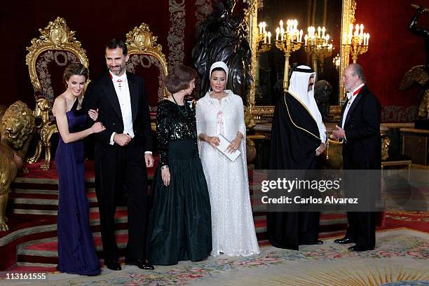 Princess Letizia of Spain, Prince Felipe of Spain, Queen Sofia of