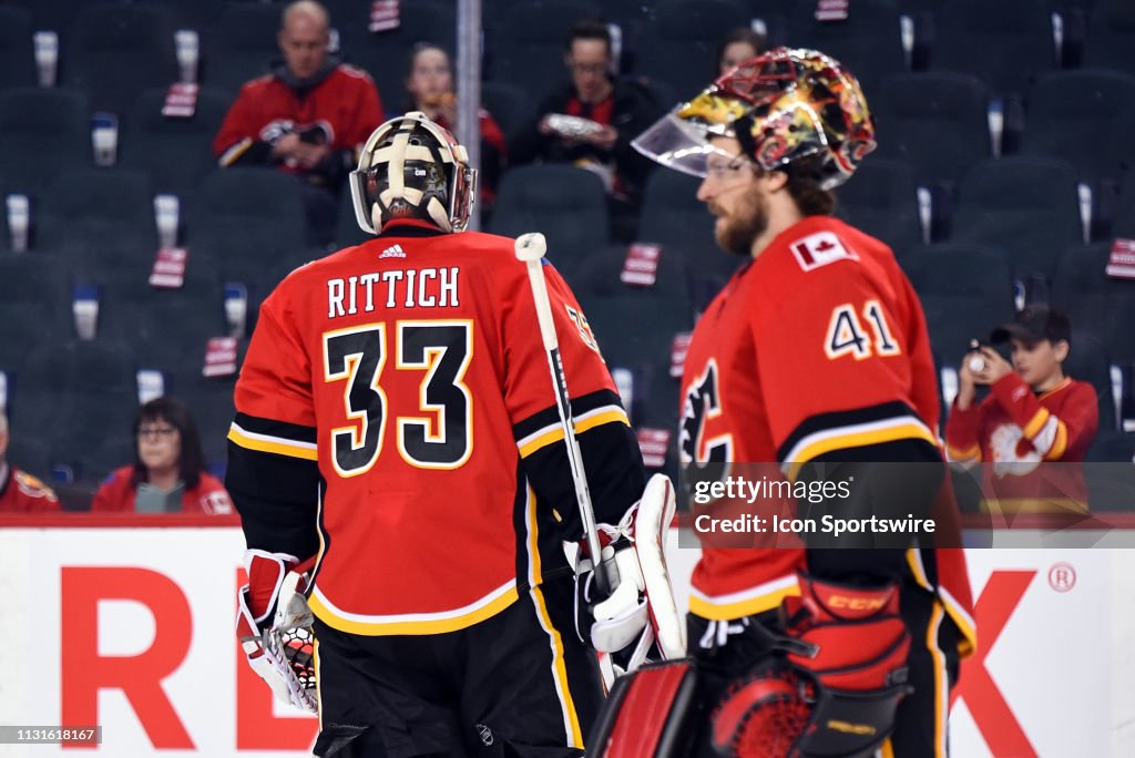 NHL: MAR 19 Blue Jackets at Flames