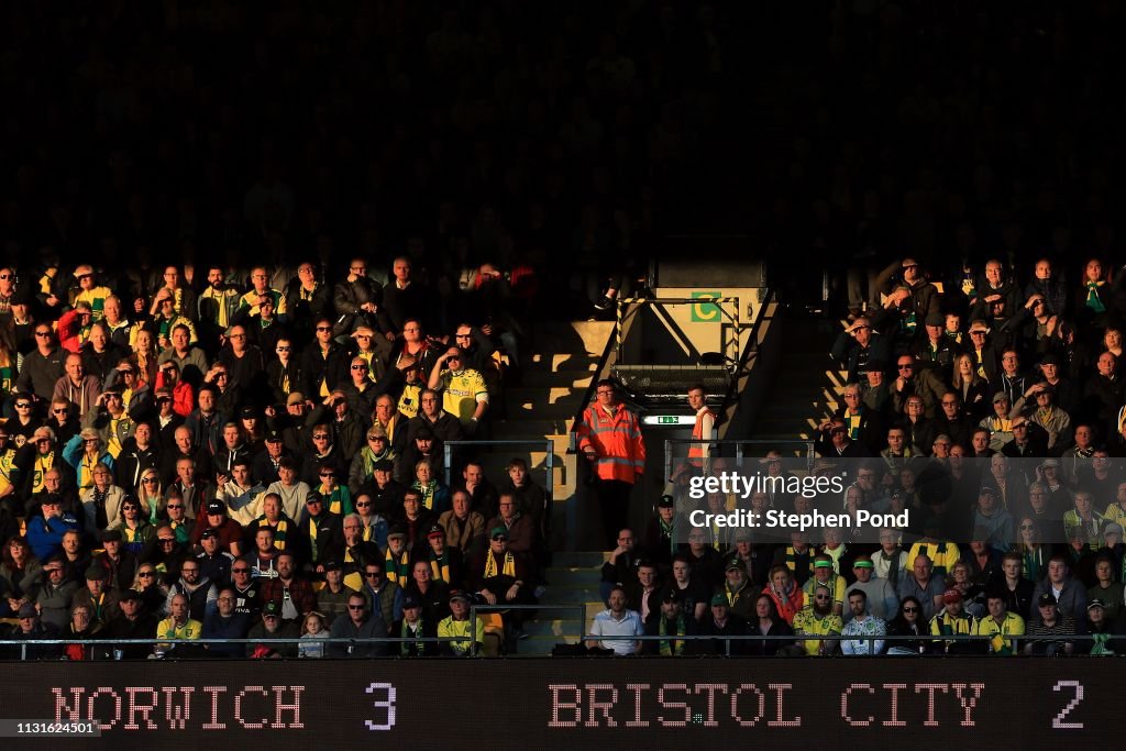 Norwich City v Bristol City - Sky Bet Championship