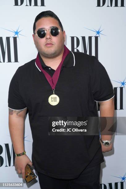 Christian "BF" Fuentes attends the 26th Annual BMI Latin Awards on March 19, 2019 in Los Angeles, California.